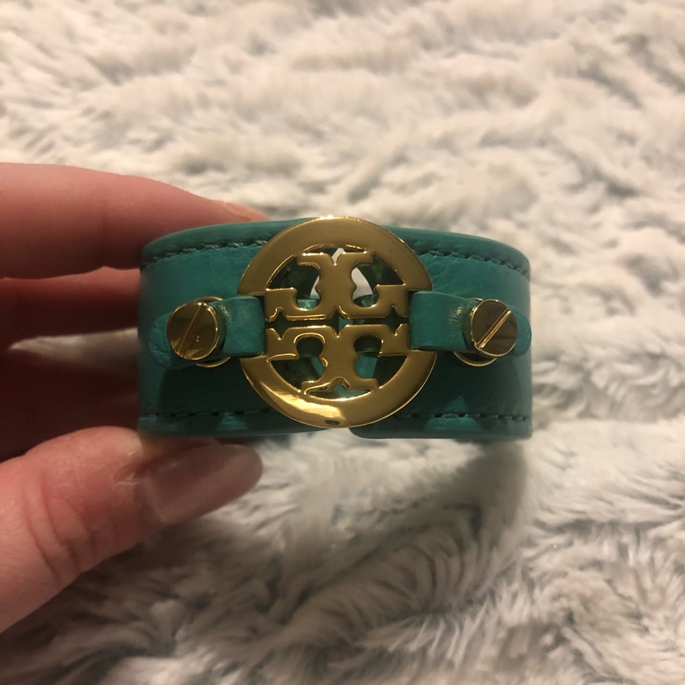 Tory Burch Teal Cuff